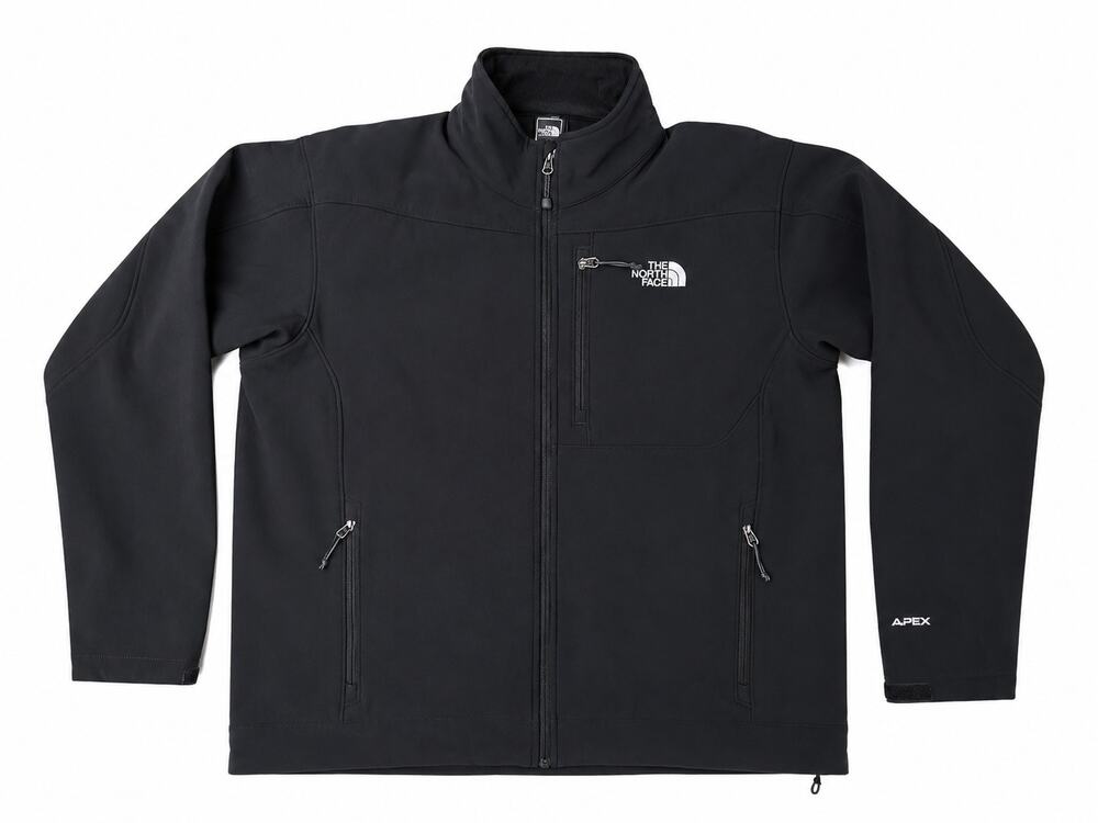 The North Face Apex Soft Shell Jacket Black Mens XL